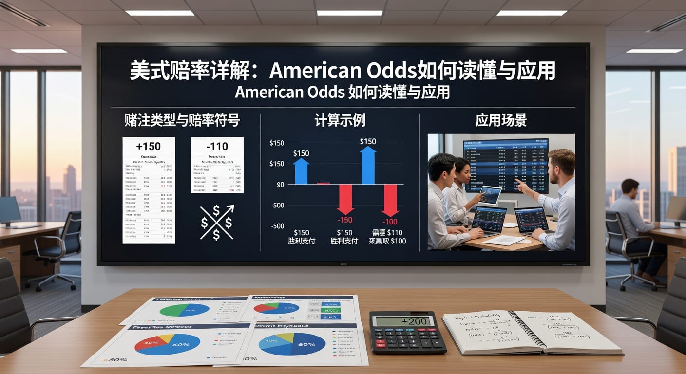 美式赔率 american odds 入门与换算指南