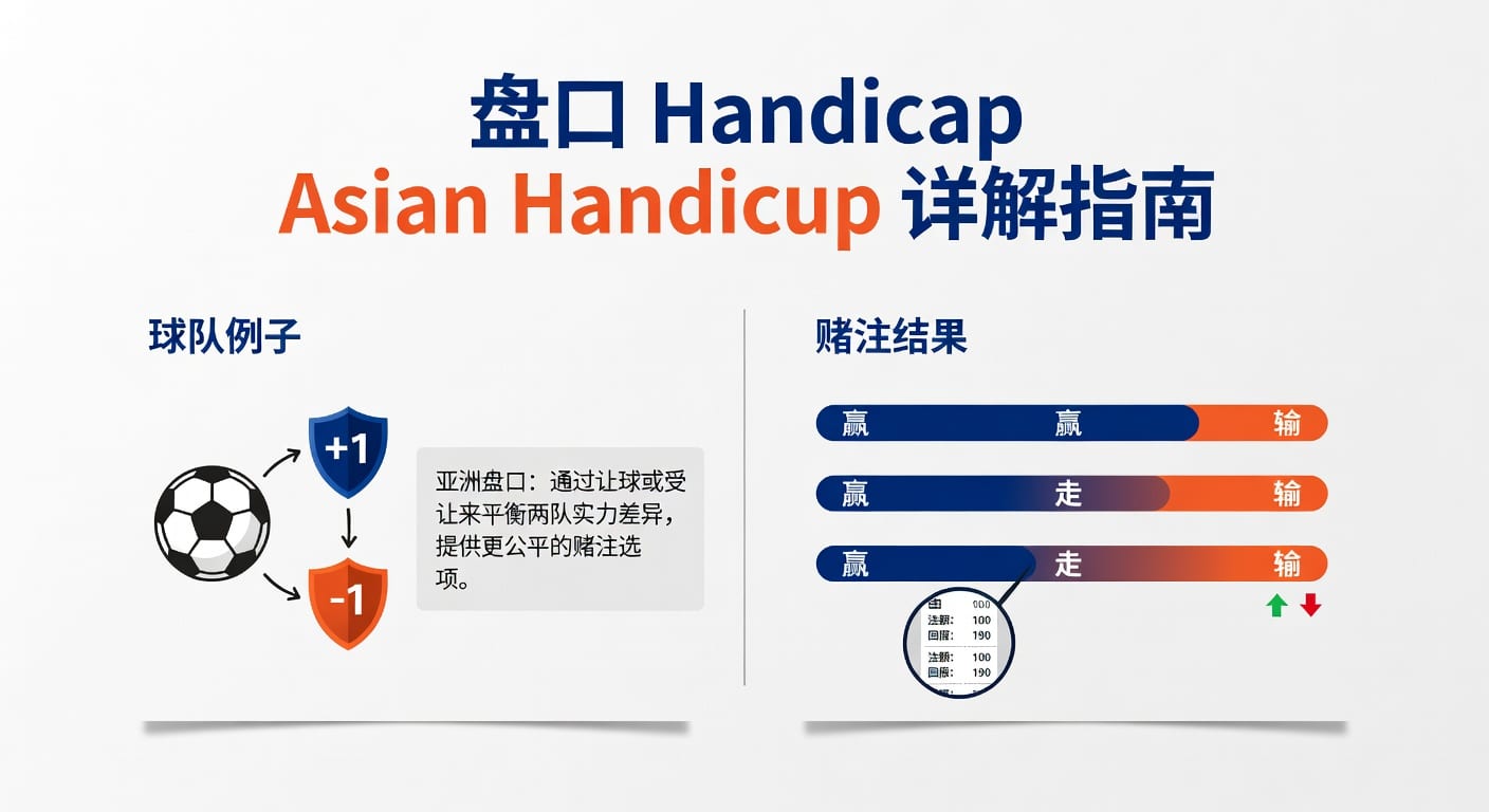 盘口 handicap asian handicap：规则、类型与实战解读