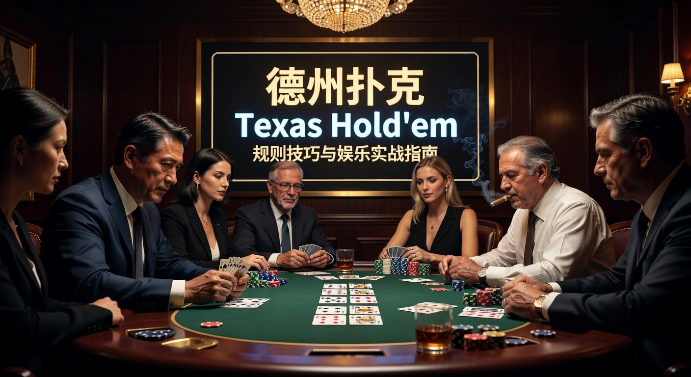 德州扑克 texas hold'em 入门规则与进阶思路