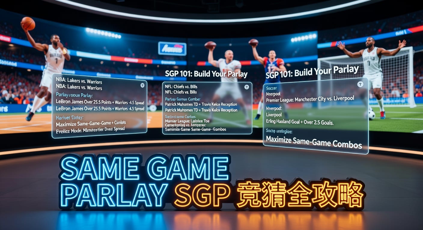 same game parlay SGP：单场串关投注技巧与风控
