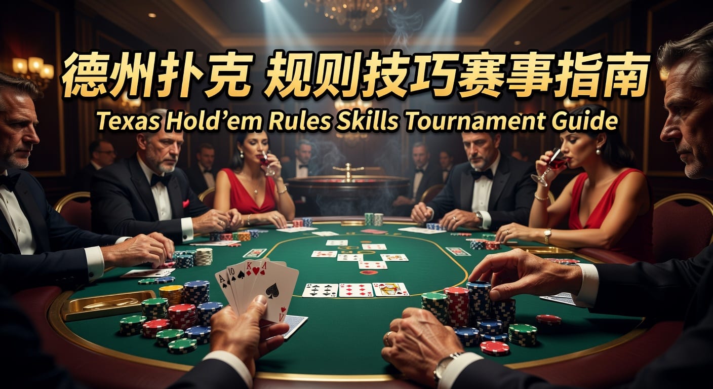 德州扑克实战指南：规则、位置与投注技巧