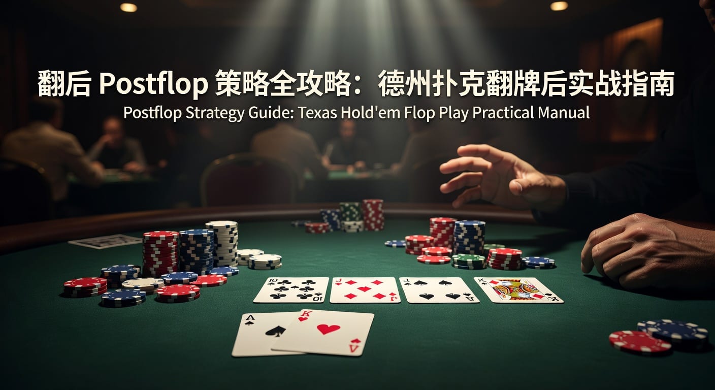 翻后 postflop 实战逻辑与投注技巧解读