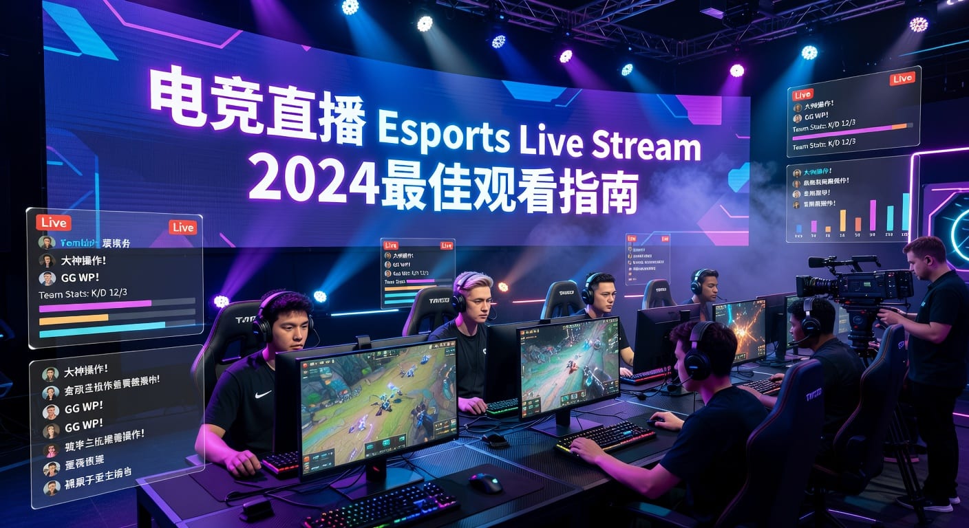 电竞直播 Esports Live Stream 2026年观看与分析指南