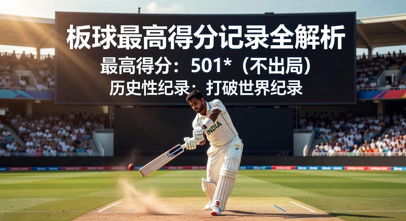 板球最高得分 Highest Score：纪录与规则解析