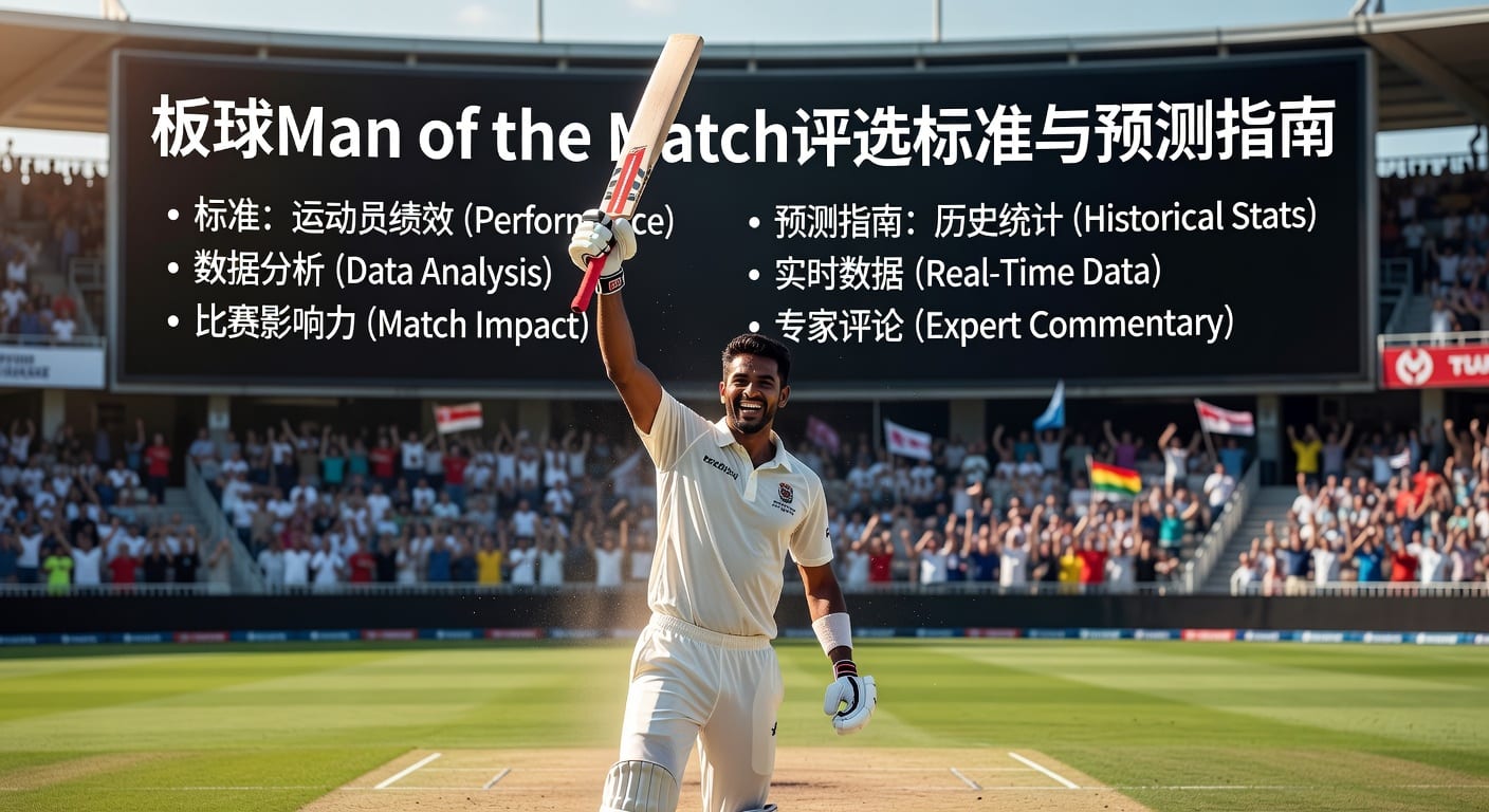 板球Man of the Match 2026年评选逻辑与实战判断