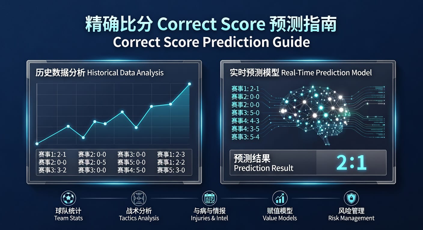 精确比分 correct score｜投注技巧与判断思路